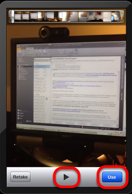 ITS - Information Technology Services > Recording with CourseCast - Mobile > after_shooting.png